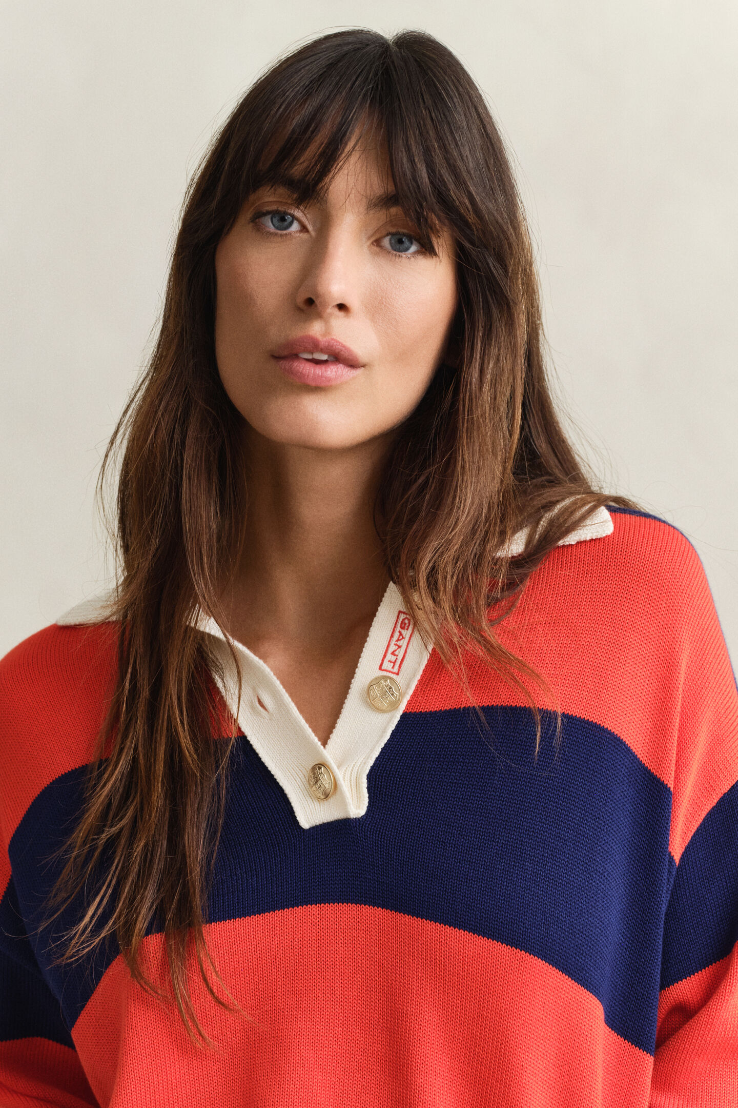 Striped Cotton Rugger