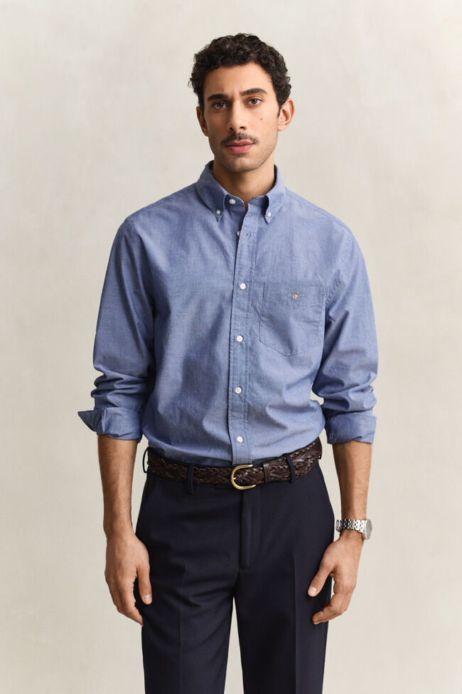 Regular Fit Classic Poplin Shirt