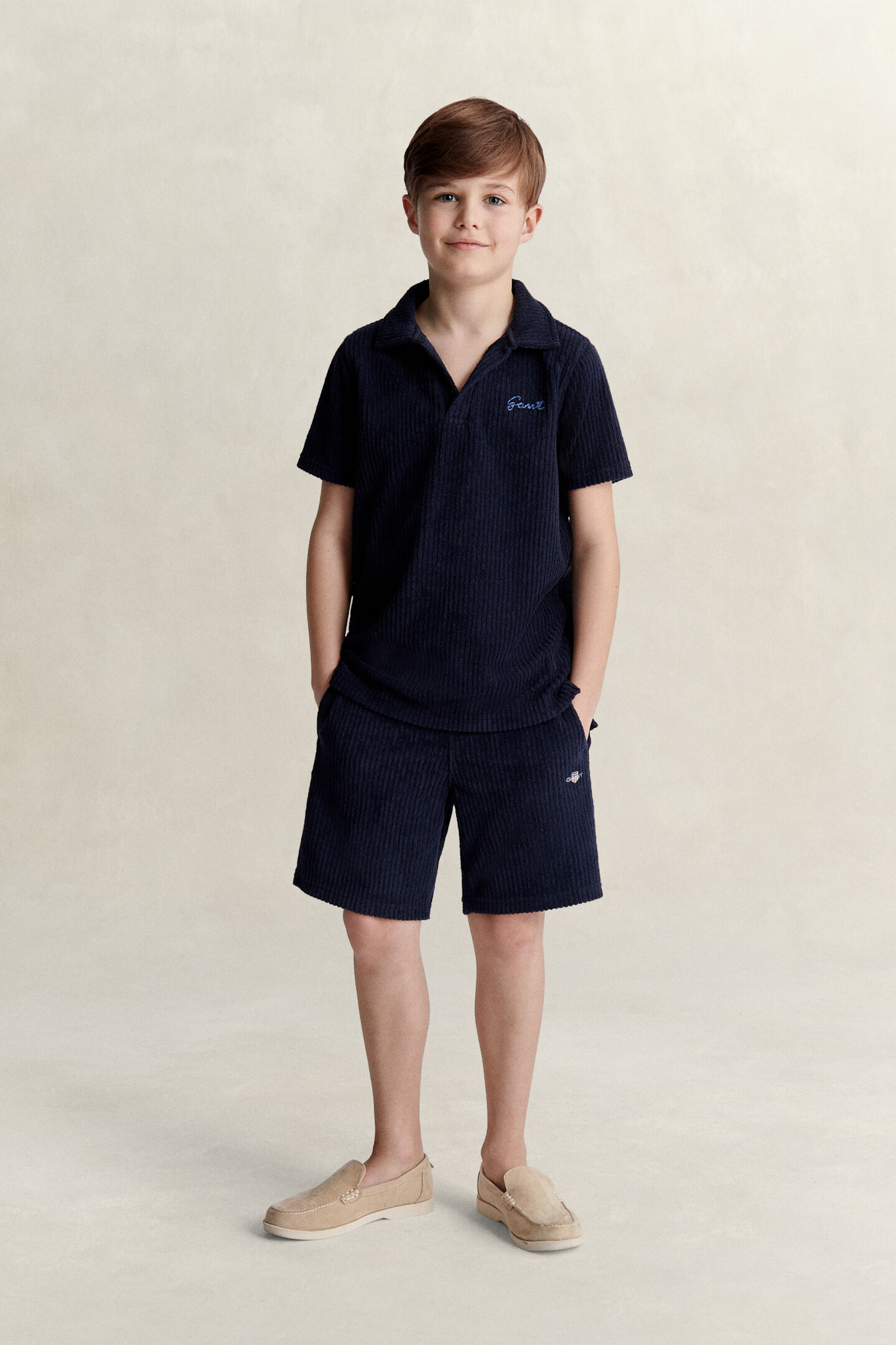Teen Boys Terry Cloth Shorts