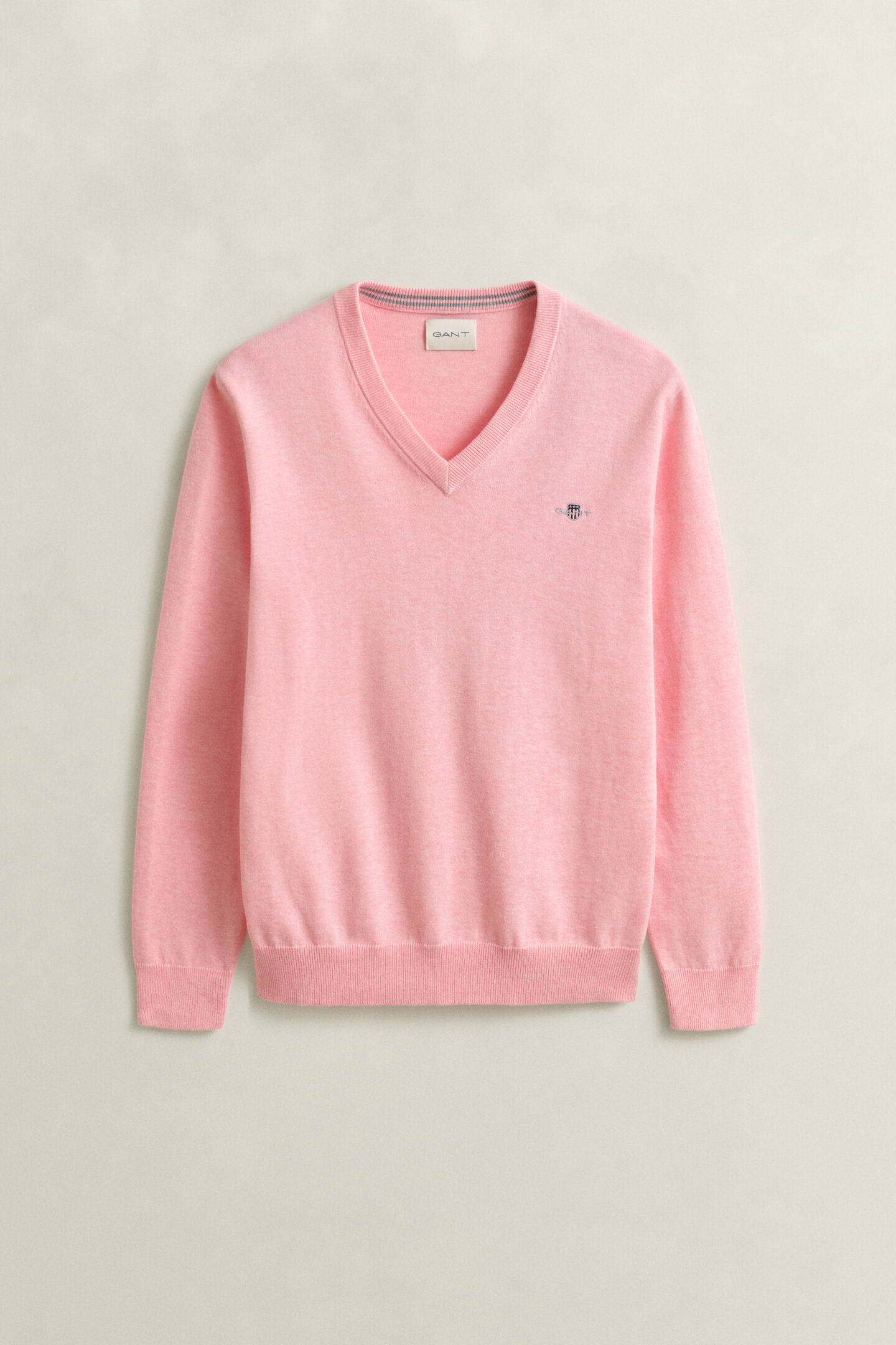 Classic Cotton V-Neck Sweater