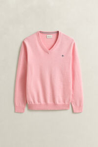 Classic Cotton V-Neck Sweater