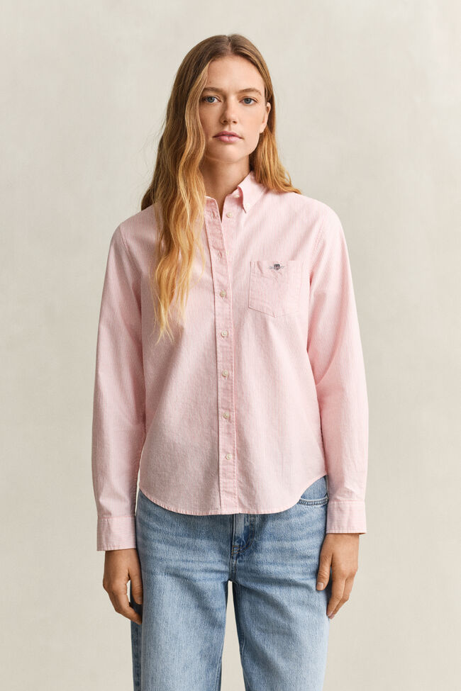 Regular Fit Classic Striped Oxford Shirt