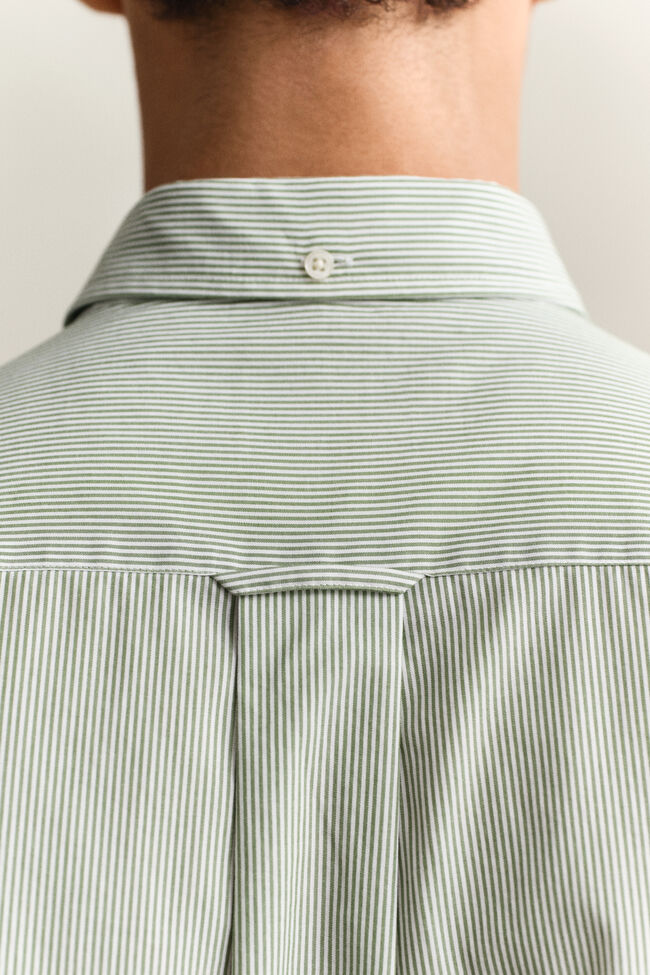 Banker Stripe Classic Poplin Shirt