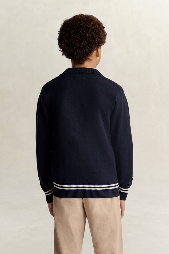 Teen Boys Knitted Cardigan