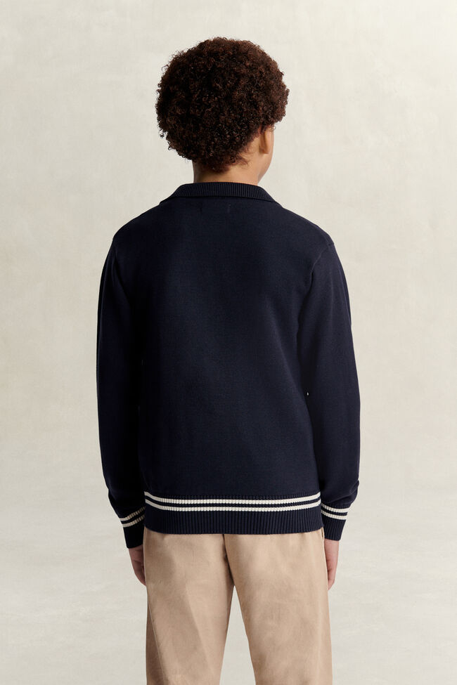 Teen Boys Knitted Cardigan
