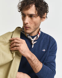 Classic Cotton Crew Neck Sweater