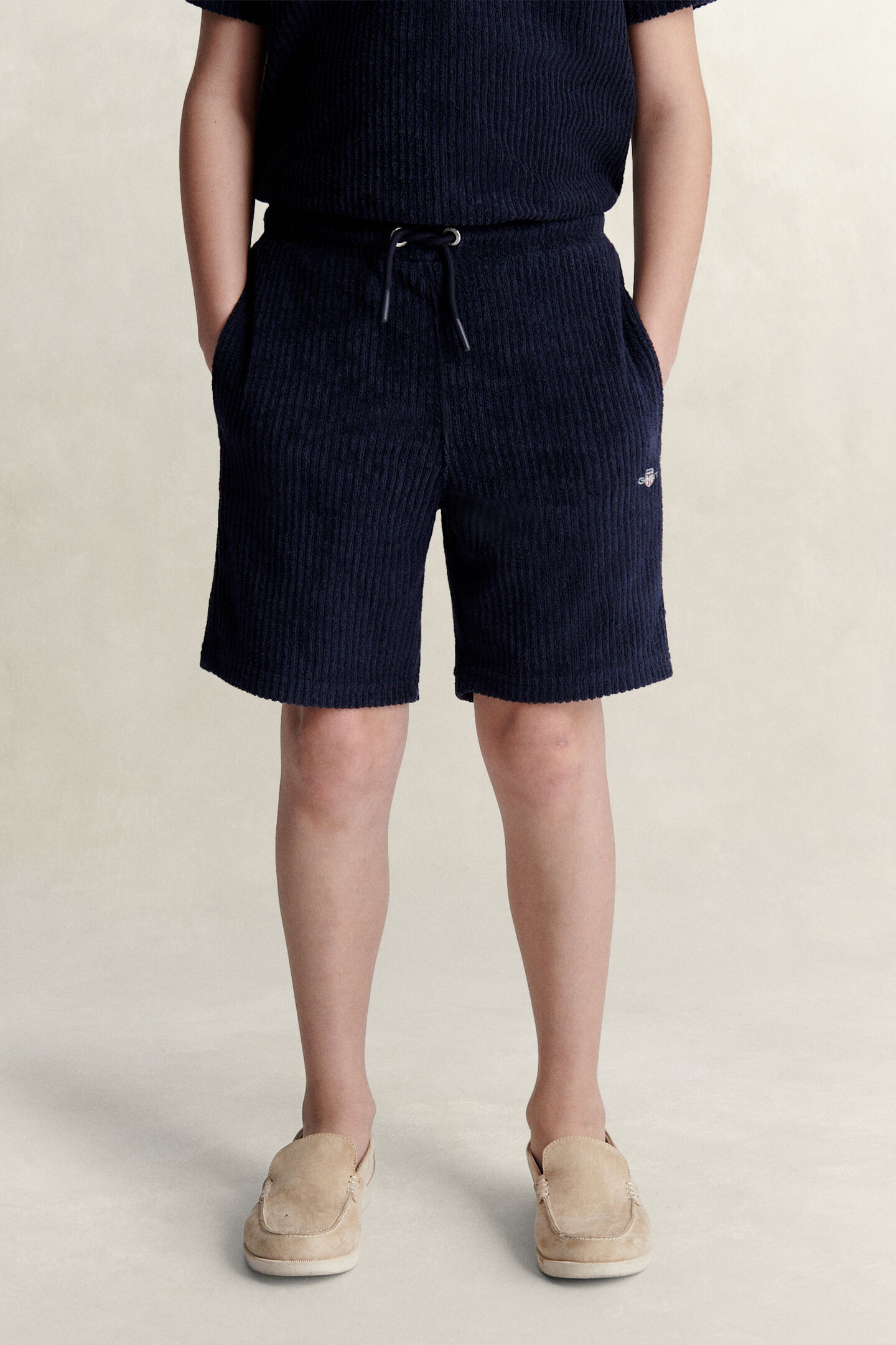 Teen Boys Terry Cloth Shorts