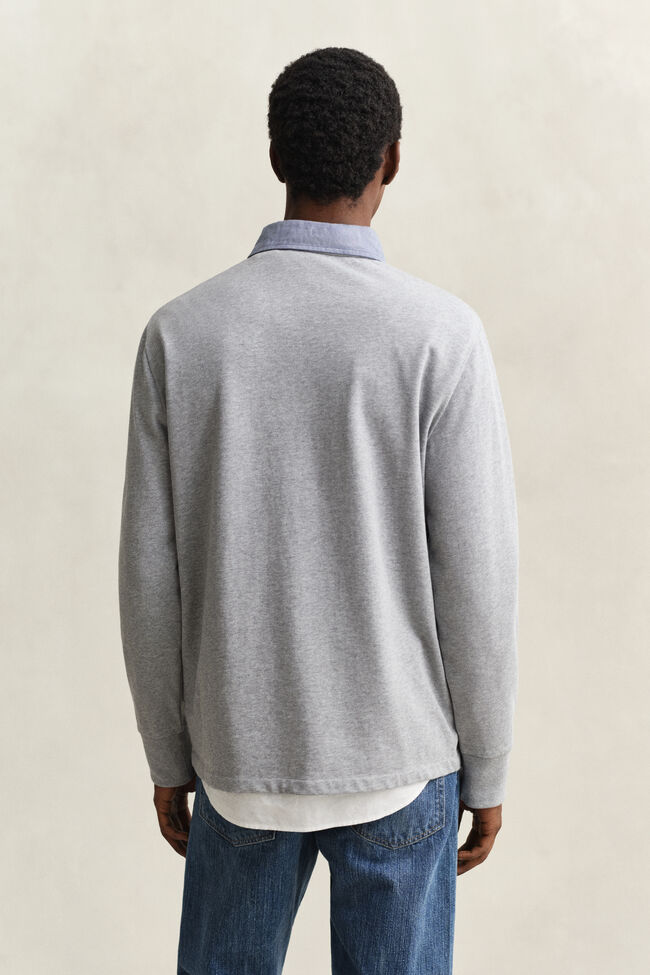 Chambray Collar Heavy Rugger