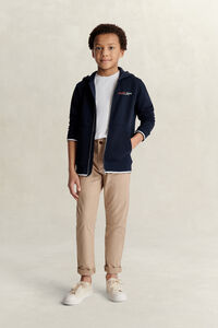 Teen Boys Graphic Zip Hoodie