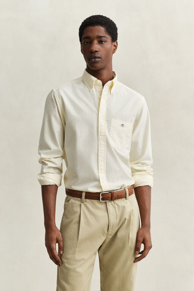 Banker Stripe Classic Oxford Shirt