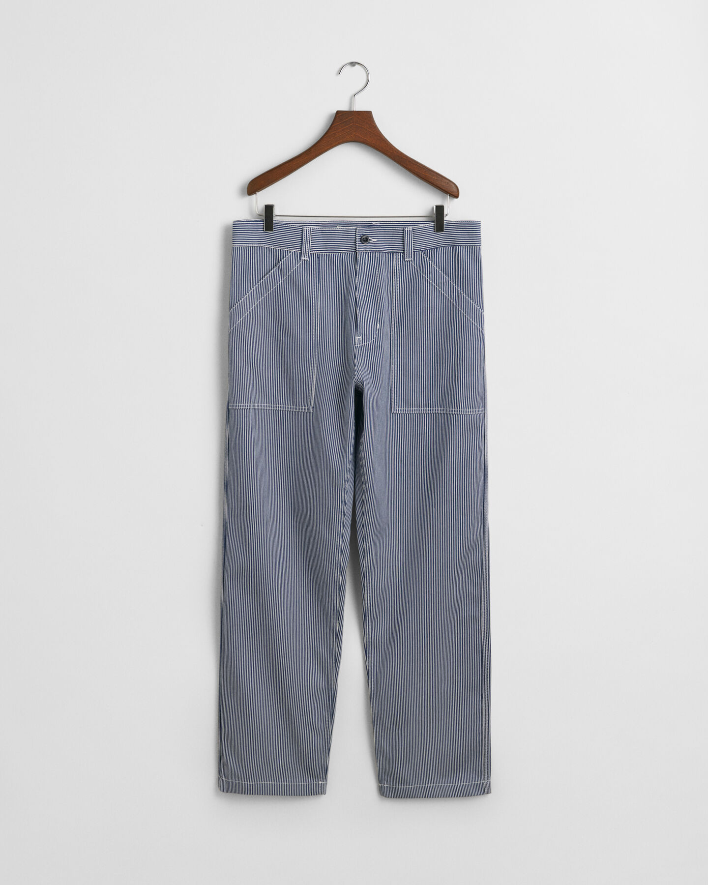 Relaxed Fit Hickory Stripe Jeans