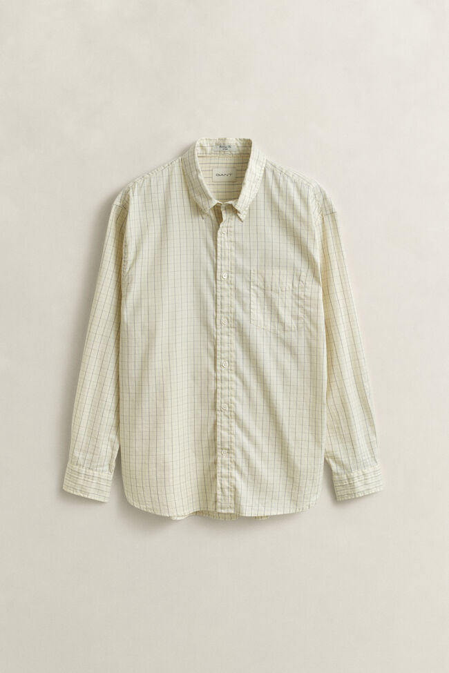 Relaxed Fit Checked Dreamy Oxford Shirt