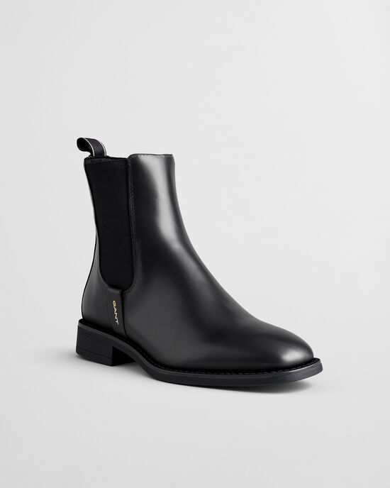 Fayy Leather Chelsea Boots