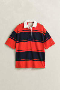 Barstriped Short Sleeve Heavy Rugger