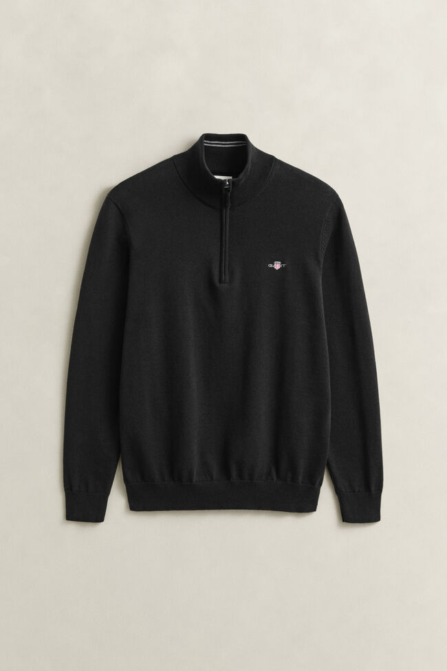 Classic Cotton Half-Zip Sweater
