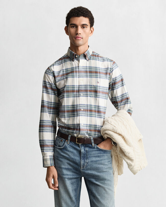 Regular Fit Classic Checked Oxford Shirt