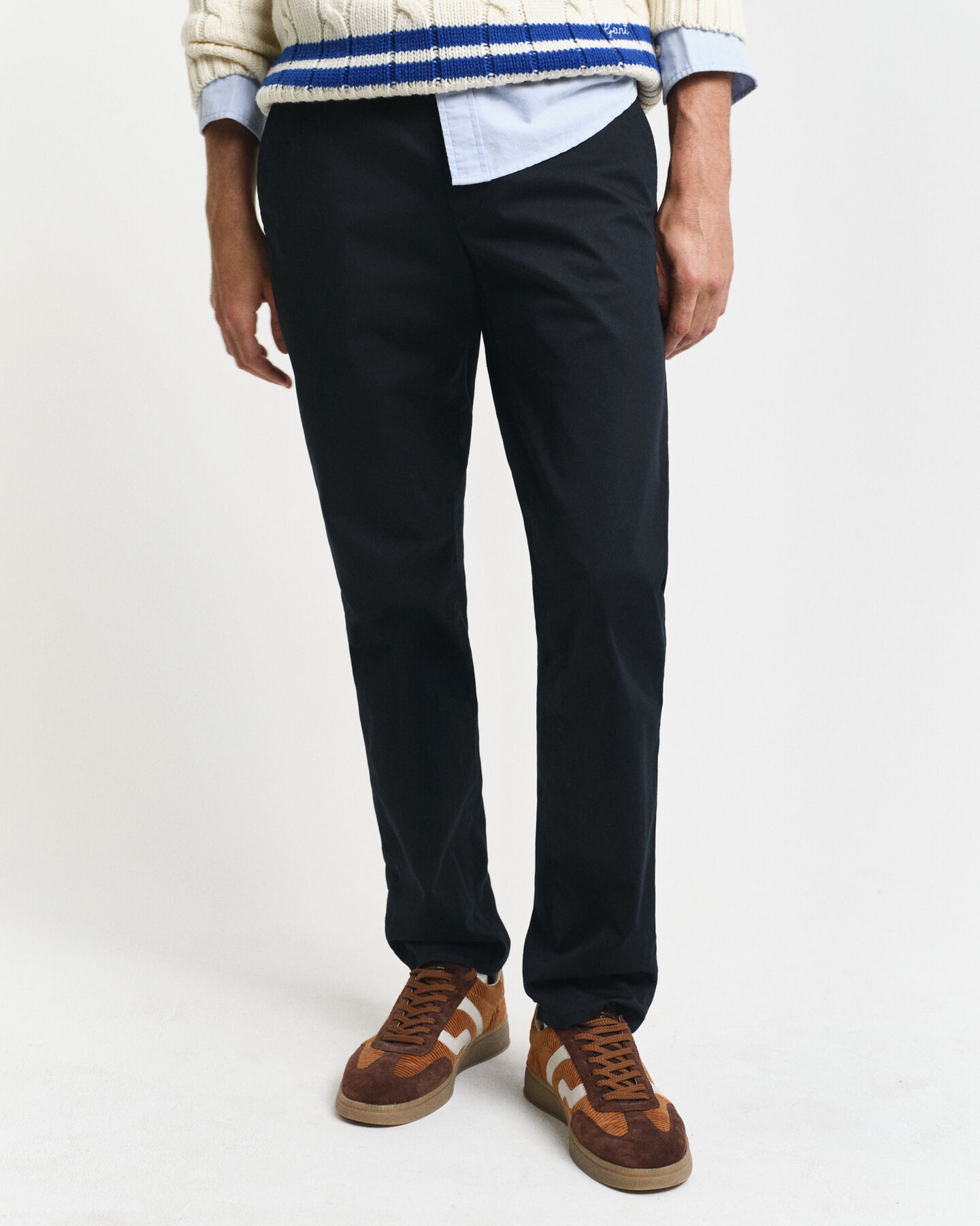 Slim Fit Twill Chinos