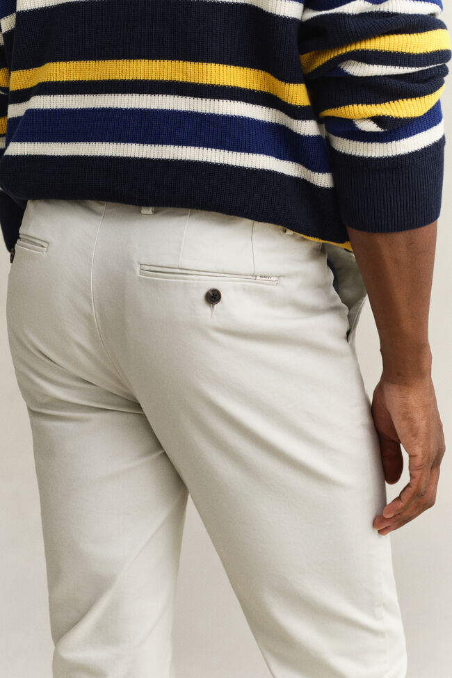 Slim Fit Smart Chinos