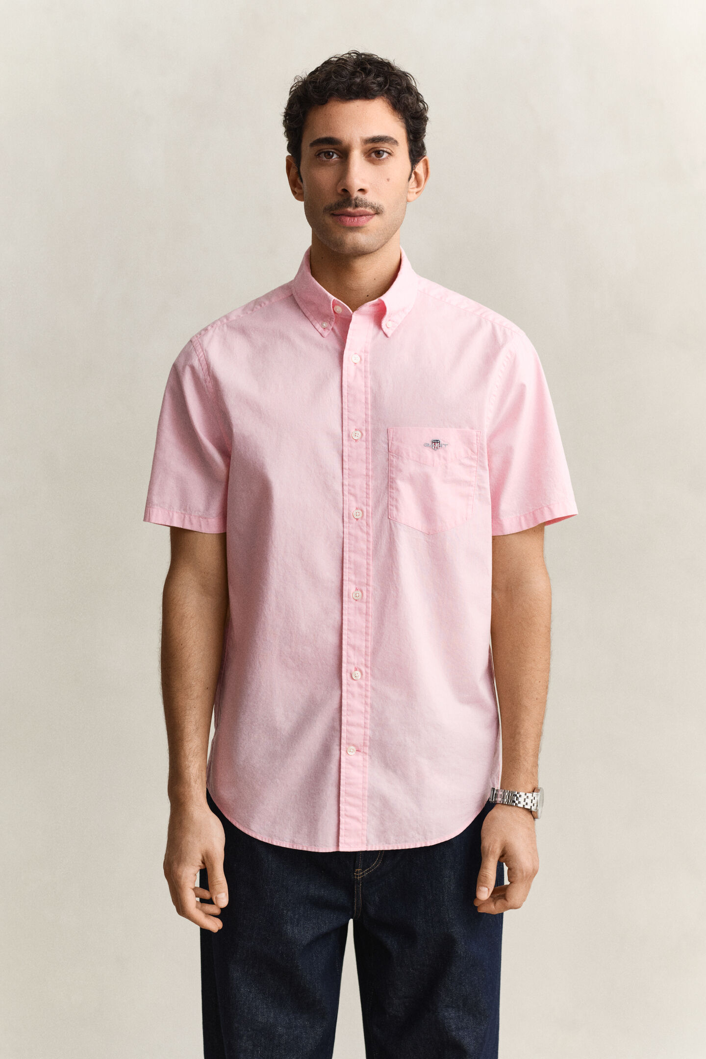 Classic Poplin Short Sleeve Shirt