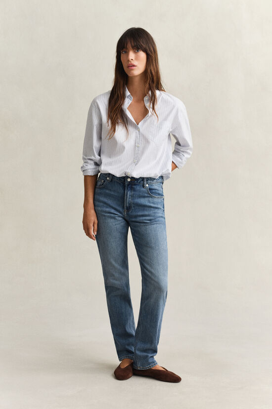 Straight Leg Stretch Jeans