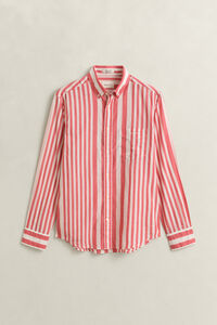 Striped Cotton Voile Shirt