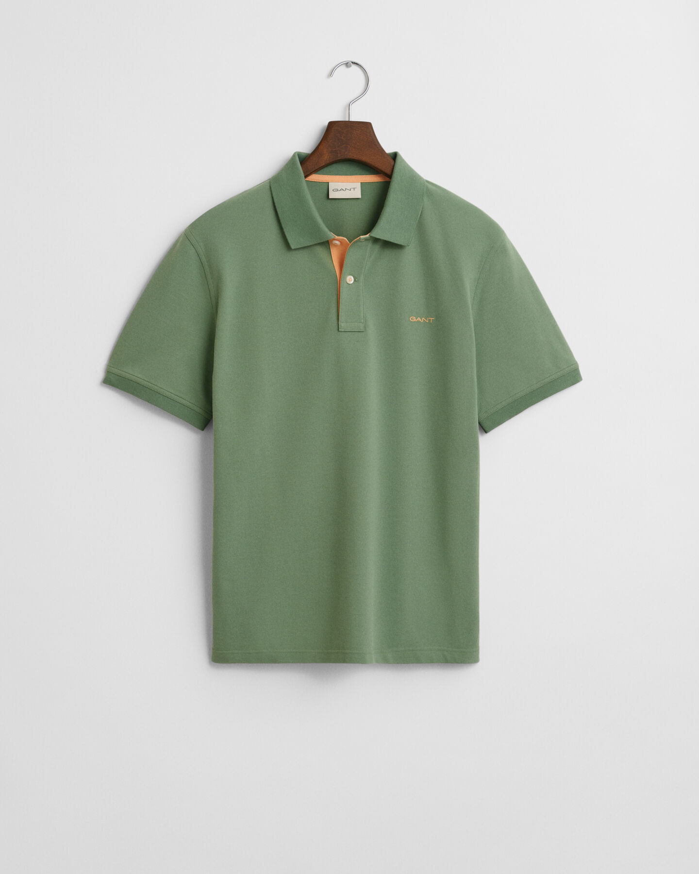 Contrast Piqué Polo Shirt