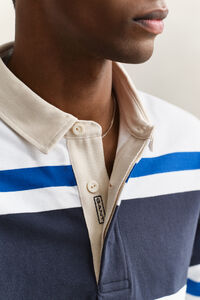 Block Striped Rugger