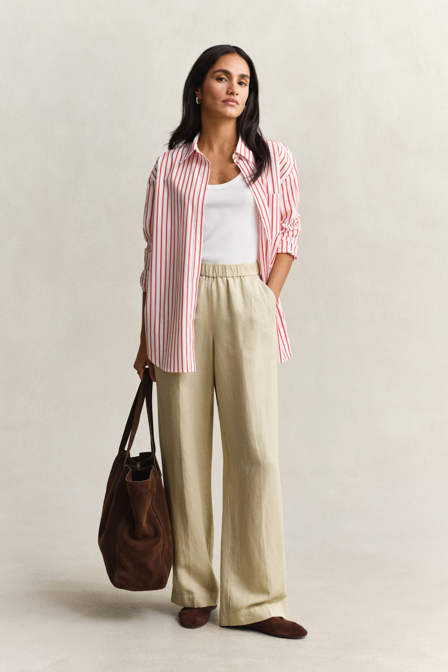 Linen Blend Pants