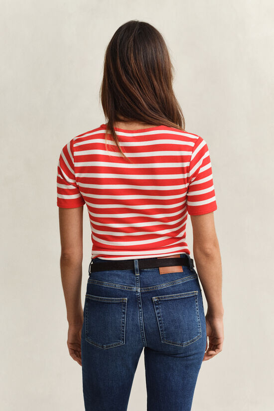 Striped Rib T-Shirt