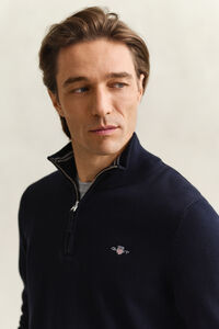 Classic Cotton Half-Zip Sweater