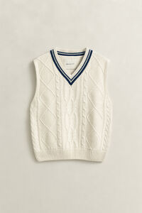 Cable Knit Vest