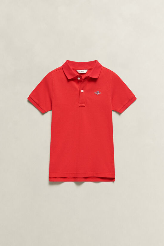 Kids Shield Piqu&eacute; Polo Shirt