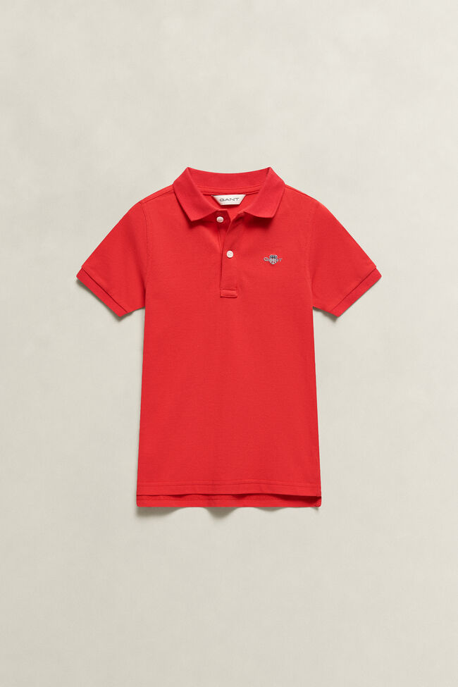 Kids Shield Piqu&eacute; Polo Shirt