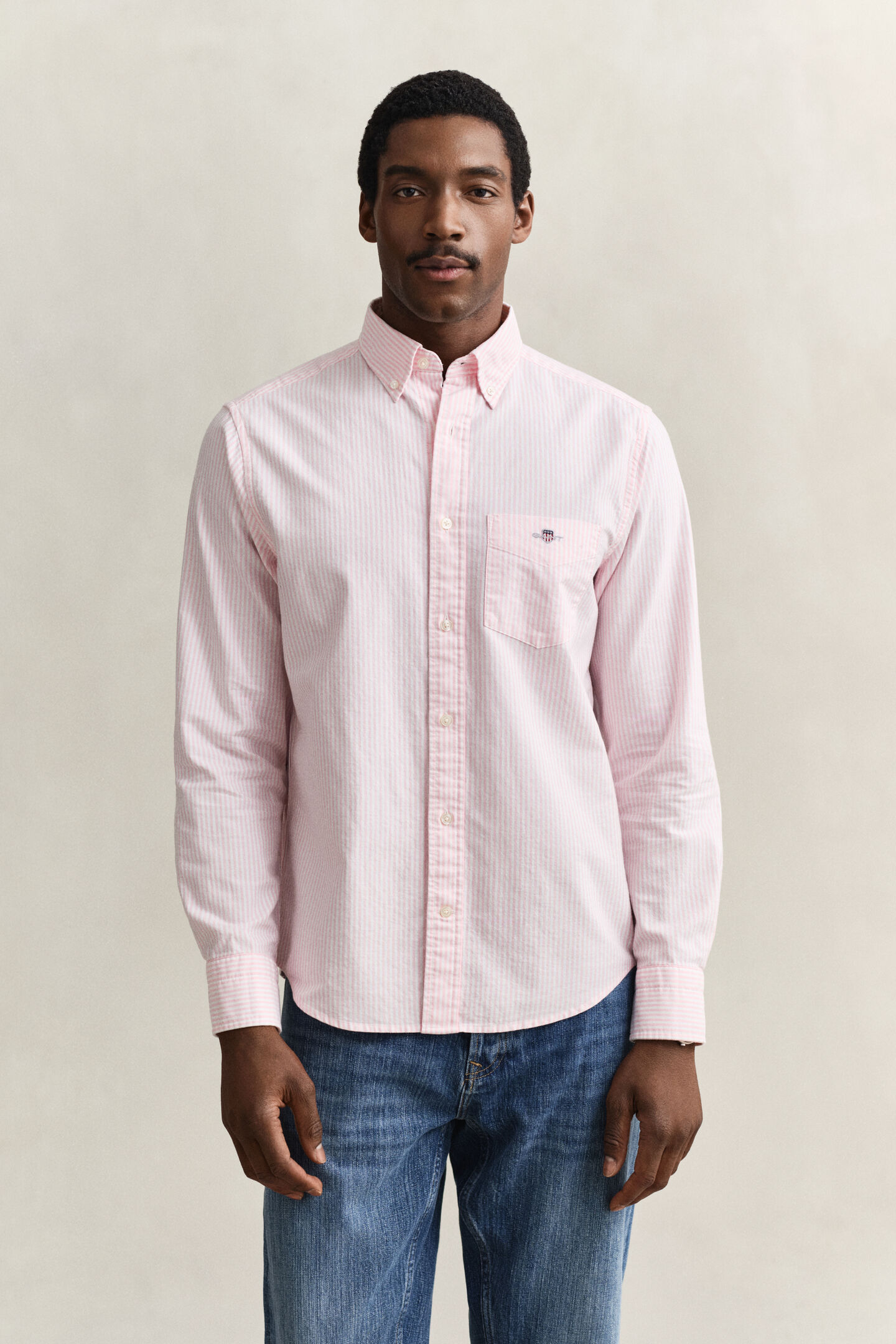 Banker Stripe Classic Oxford Shirt