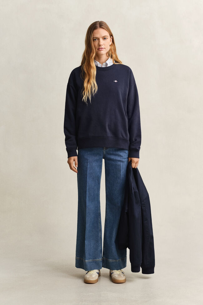 Shield Crew Neck Sweatshirt