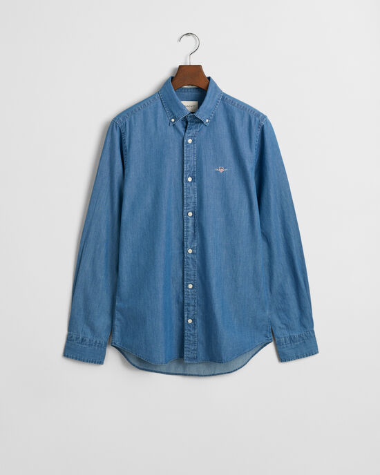 Slim Fit Indigo Shirt