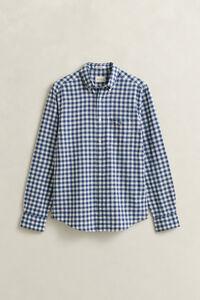 Gingham Linen Blend Shirt