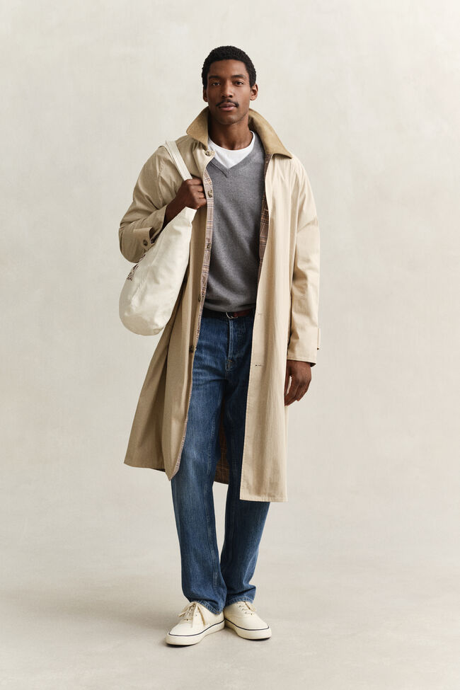 Classic Cotton V-Neck Sweater