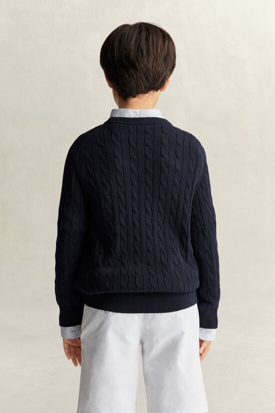 Teen Boys Shield Sweater