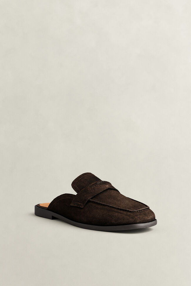 Gimble Suede Mules