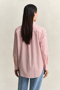 Relaxed Fit Classic Striped Poplin Shirt