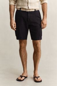 Linen Cargo Shorts