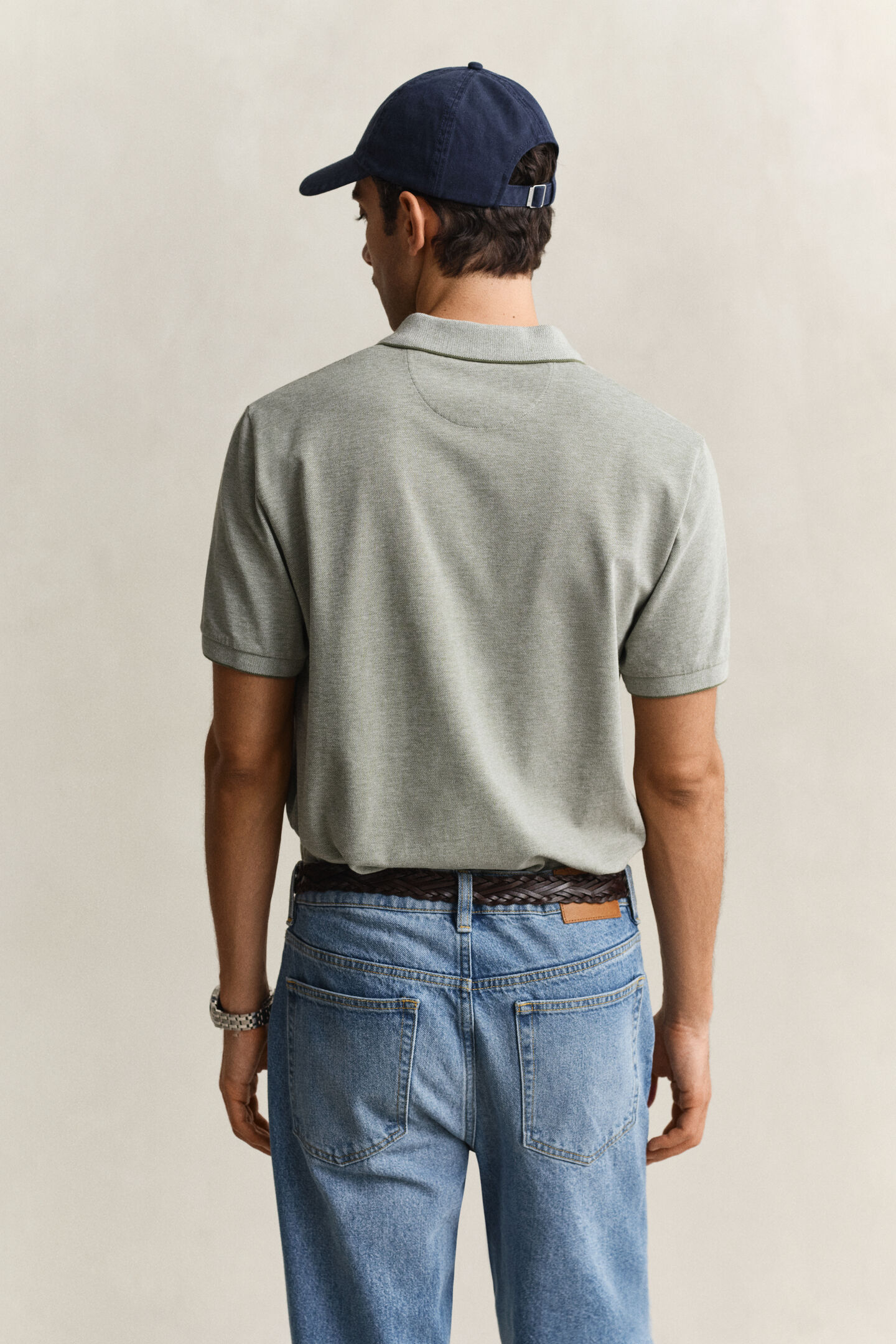 Two-Toned Polo Shirt