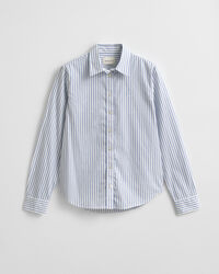 Regular Fit Striped Poplin Shirt
