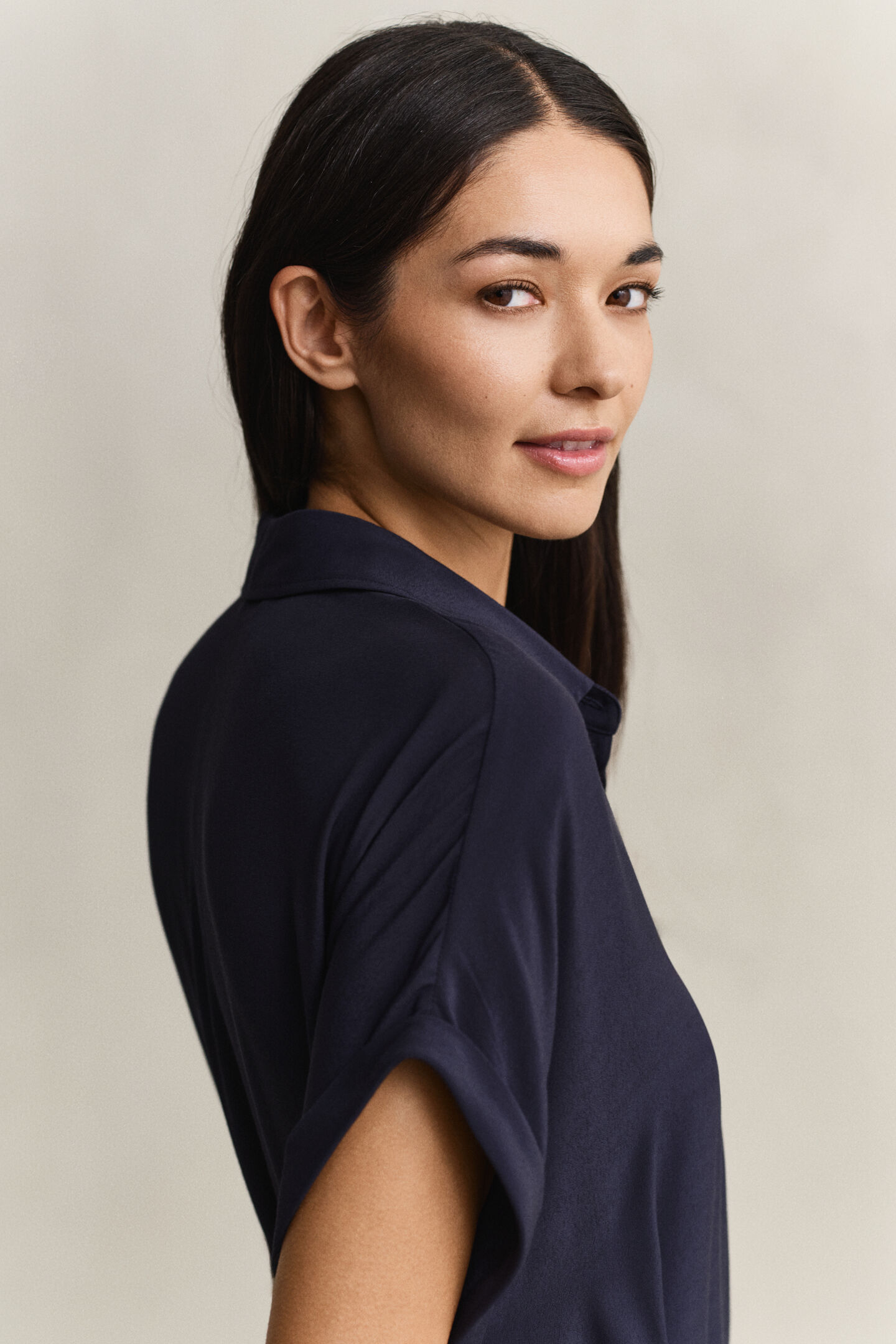 Cap Sleeve Shirt Dress