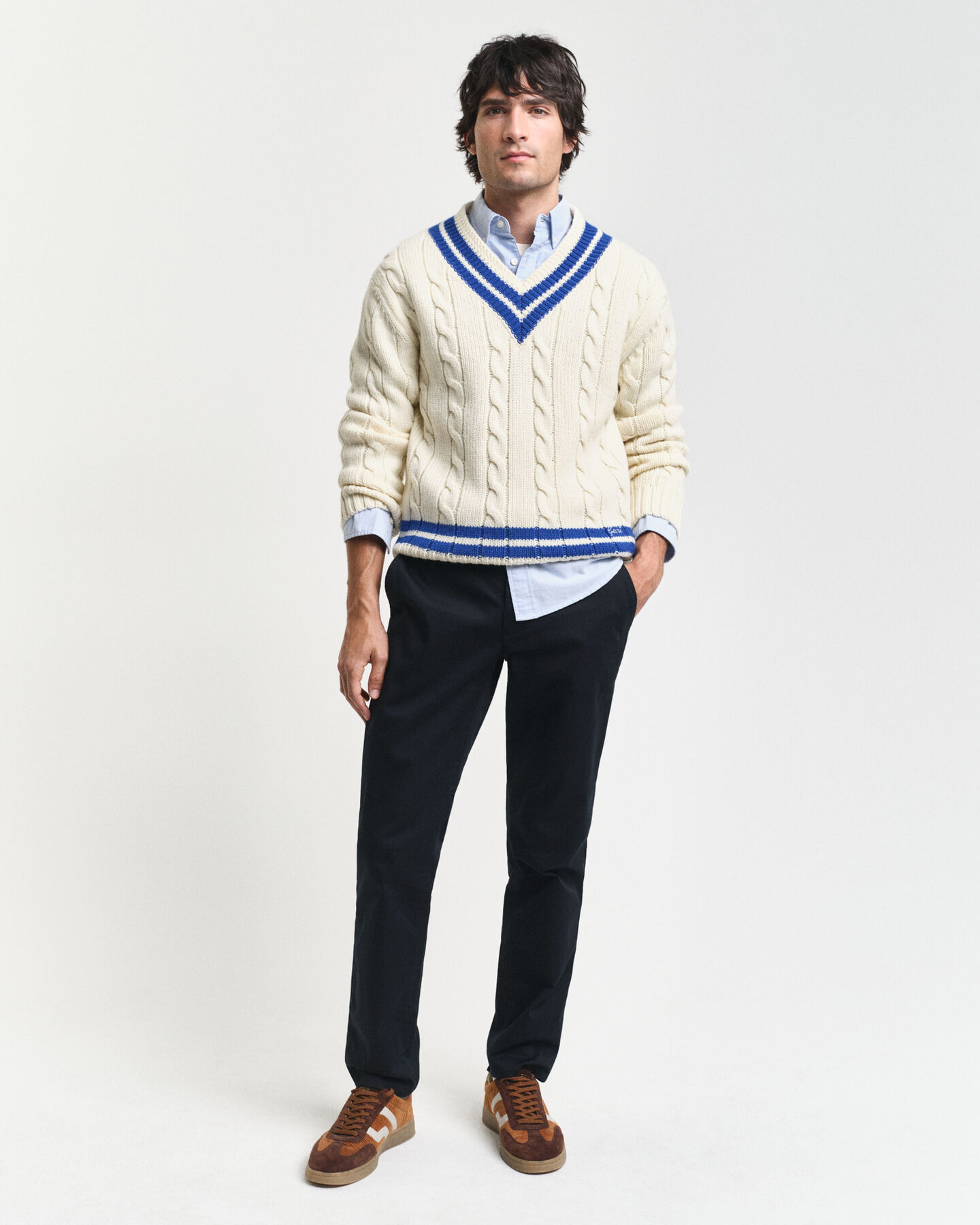 Slim Fit Twill Chinos