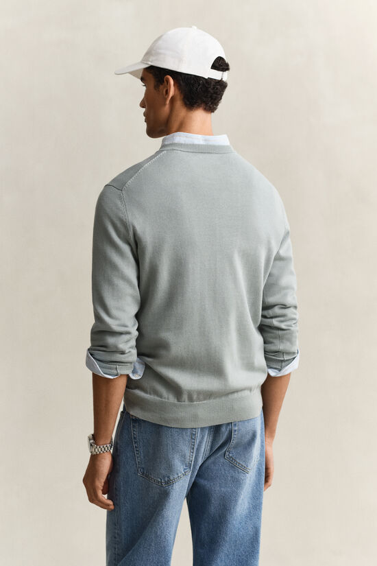Classic Cotton V-Neck Sweater
