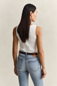 Cable Knit Tank Top