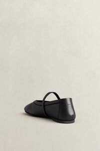 Chadii Leather Ballet Flats