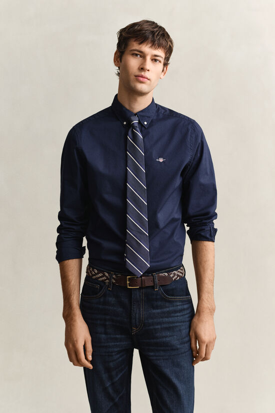 Slim Fit Classic Poplin Shirt